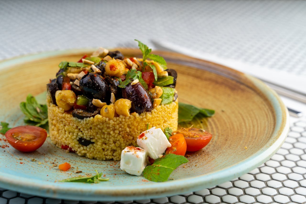 Close Up Photo of a Food on Plate